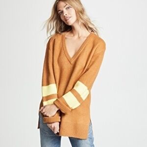 NEW Current Elliot “The 79” Knit‎ Sweater Brown Sug